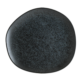 plate flat ENVISIO VESPER Vago porcelain black oval | 290 mm x 270 mm product photo