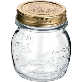 Jar Quattro Stagioni, with metal screw cap, 25 cl, Ø 86 mm, H 93 mm product photo