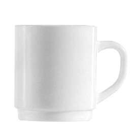 coffee mug RESTAURANT WHITE 29 cl tempered glass product photo