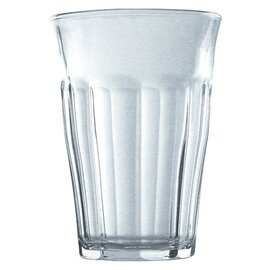 glass tumbler PICARDIE 36 cl with relief product photo