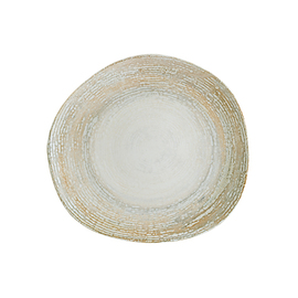 plate flat ENVISIO PATERA porcelain oval asymmetrical | 150 mm x 137 mm product photo