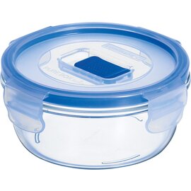 storage container PURE BOX ACTIVE with lid 0.42 ltr round H 53.5 mm product photo