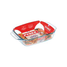 oven dish borosilicate glass rectangular 1400 ml product photo