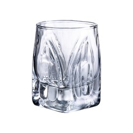 amuse bouche glass EAT Quartz glass with relief  Ø 56 mm  H 64.5 mm product photo