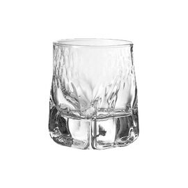 whisky tumbler QUARTZ 25 cl with relief product photo