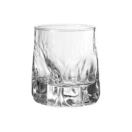 whisky tumbler QUARTZ 33 cl with relief product photo