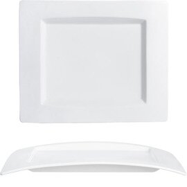 plate MERA porcelain white rectangular | 210 mm  x 180 mm product photo