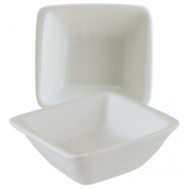 bowl IKAT WHITE Moove rectangular porcelain 90 mm x 80 mm H 30 mm product photo