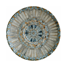saucer LUCA MOSAIC bonna Gourmet porcelain multi-coloured Ø 160 mm H 25 mm product photo