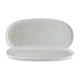 platter HYGGE LUNAR WHITE porcelain white oval | 300 mm x 160 mm product photo