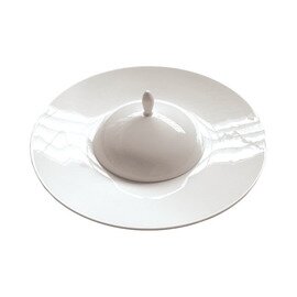 CLEARANCE | ARC S0780 Cloche "SAVOR UNI CREMEWEISS", Ø 170 mm, H 94 mm, passend zu Teller "MOON" Ø 310 mm product photo  S