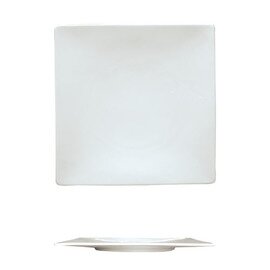 plate PURITY porcelain cream white square | 280 mm  x 280 mm product photo