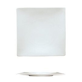 plate PURITY porcelain cream white square | 280 mm  x 280 mm product photo