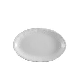plate SALZBURG porcelain white oval | 280 mm  x 180 mm product photo