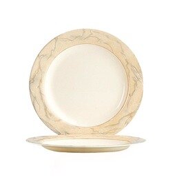 Plate, flat, gastronomy, Sahara ivory, Ø 270 mm, height 23 mm, weight 620 g product photo