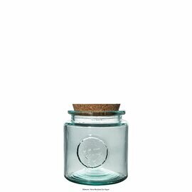 jar glass cork 0.8 ltr with lid  Ø 122 mm  H 130 mm product photo