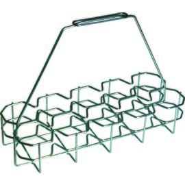 metal carrying basket  H 287 mm | 10 compartments 70 x 70 mm product photo