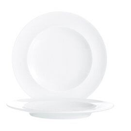 Placemat, &quot;VINTAGE UNI WHITE&quot;, Ø 310 mm, H 34 mm product photo