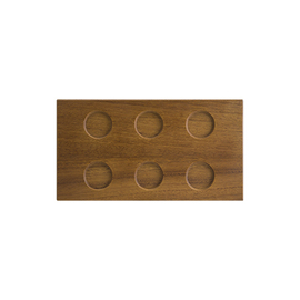 serving board MOOD WOOD wood 315 mm x 170 mm H 30 mm | 6 recesses | suitable for bowls MOOD CREAM product photo