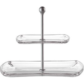 etagere Winx glass | 2 shelves | 300 mm  x 260 mm  H 235 mm product photo