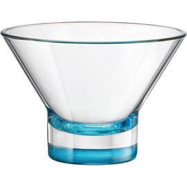 Ice tray Ypsilon Azur, transparent with light blue feet, 37.5 cl, Ø 130 mm, H 90 mm, 390 gr. product photo
