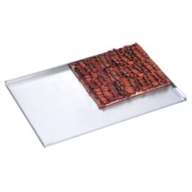 baking sheet baker's standard aluminum 1.5 mm  H 20 mm product photo