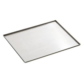 baking sheet aluminium 1.5 mm  L 433 mm  B 333 mm  H 10 mm product photo