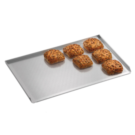 baking sheet baker's standard perforated aluminum 1.5 mm  H 20 mm product photo