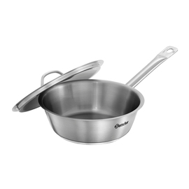 frying pan stainless steel Ø 200 mm with lid | suitable for induction product photo