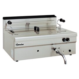 pastry fryer BF 20G | 1 basin 1 basket 20 ltr 12 kW (gas) product photo