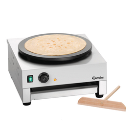 crêpe baking device 1CP400 with 1 baking plate electric 230 volts 3000 watts product photo
