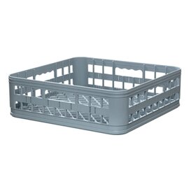 glass basket grey 400 x 400 mm  H 135 mm  H 135 mm product photo