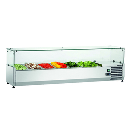 refrigerated countertop unit GL3-1501 suitable for 5 x GN 1/3 | 1 x GN 1/2 product photo  S