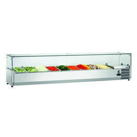 refrigerated countertop unit GL3-2001 suitable for 9 x GN 1/3 - 150 mm product photo  S