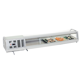 refrigerated countertop unit SushiBar GL2-1800 suitable for 5 x GN 1/2 - 40 mm product photo  S