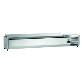 refrigerated countertop unit ED4-1501 suitable for 7 x GN 1/4 - 150 mm product photo  S