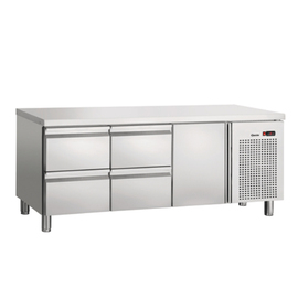 refrigerated table SAT1-150 452 watts 184 ltr | 1 wing door | 4 drawers product photo