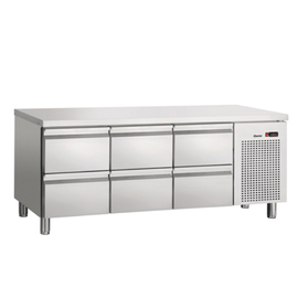 refrigerated table S6-150 452 watts 157 ltr | 6 drawers product photo