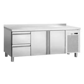 refrigerated table S2T2-150 MA with upstand | 2 drawers | 2 wing doors product photo