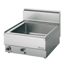 Top-Electric-Bain-Marie 1/1 GN 2 x 1/4 GN, with water drainage tap, without GN container product photo