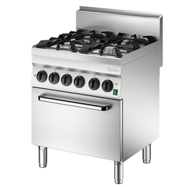 gas stove floor model with Baking oven | 4 hotplates | 700 mm x 650 mm H 870 mm product photo