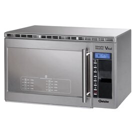 &quot;Vital II&quot; with grill, chrome nickel steel, 22 ltr., 8 pre-installed cooking programs, LCD display, memory function, water tank, water level indicator product photo