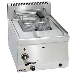 gas fryer | 1 basin 1 basket 8 ltr 6.7 kW (gas) product photo