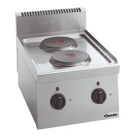 2 plates electric stove 400 volts 4 kW product photo