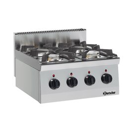 4 burner gas stove 19 kW product photo