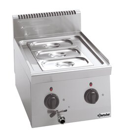 electric water bath 600 IMBISS gastronorm  • 1400 watts product photo