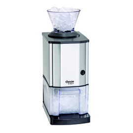 ice crusher 2000 electro silver | black | 80 watts 230 volts | 15 kg/h product photo