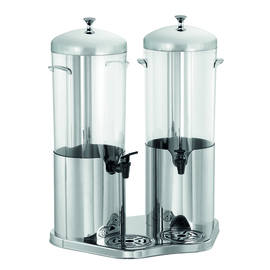 beverage dispenser plastic stainless steel DEW5 Duo 5 ltr product photo  S