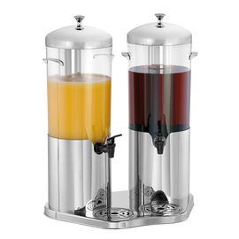 beverage dispenser plastic stainless steel DEW5 Duo 5 ltr product photo