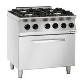4 burner gas stove MFG 7340 gastronorm 400 volts 19 kW (gas) 6 kW (electric oven) | oven product photo